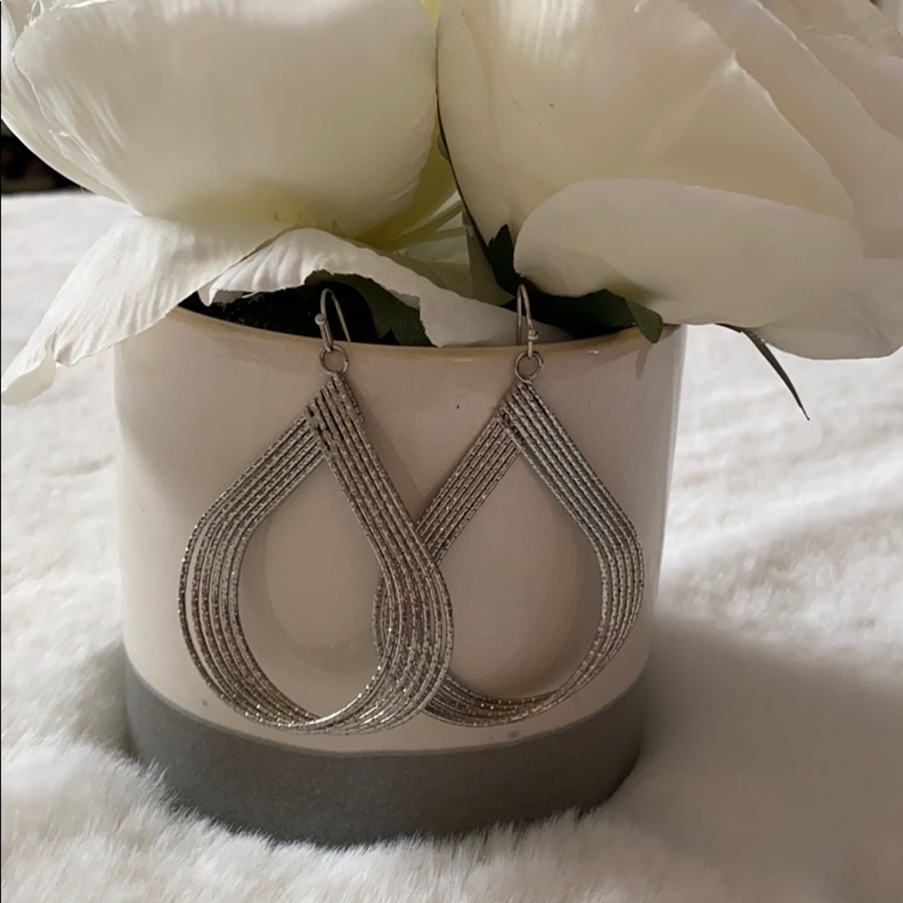 Silver Dangling Earrings